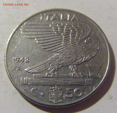 50 чентезимо 1942 Италия №2 26.11.2022 22:00 МСК - CIMG1612.JPG