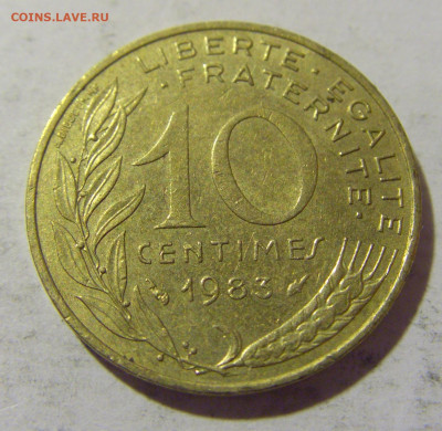 10 сантим 1983 Франция №1 26.11.2022 22:00 МСК - CIMG8035.JPG