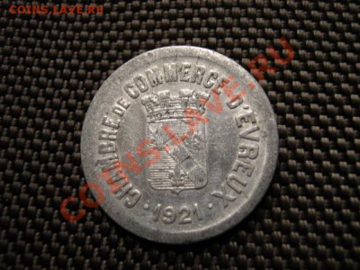 Нотгельд Франция 10 сант. 1921 DEvreux до 06.12 в 21.00 М - IMG_0348