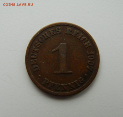 Германия  1 пфенниг 1907 г. "А". до 24.11.22 - DSCN4410.JPG