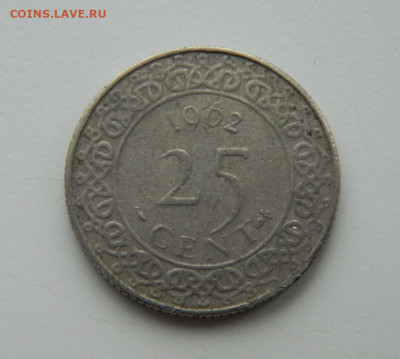 Суринам 25 центов 1962 г. до 24.11.22 - DSCN4417.JPG