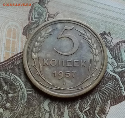 5 копеек 1957. До 26.11.22 в 22.00 - 20221122_144552