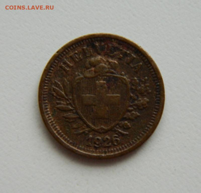Швейцария 1 раппен 1926 г. до 28.11.22 - DSCN4469.JPG
