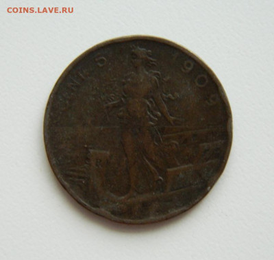 Италия 5 чентезимо 1909 г. до 28.11.22 - DSCN4466.JPG