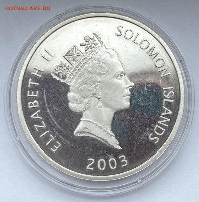 Соломоновы острова 25 долларов 2003 до 30.11 - 38AD20EB-094A-4226-B6C1-B565C01033E3