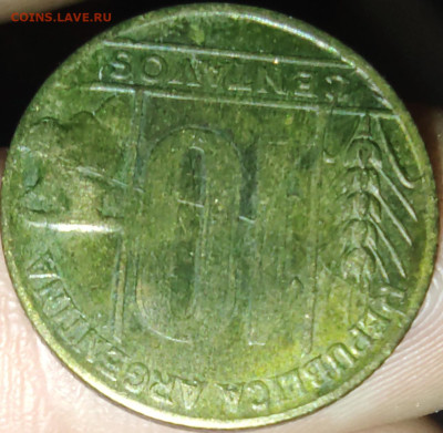 Аргентина 10 сантимов 1950 - IMG_20221124_222030