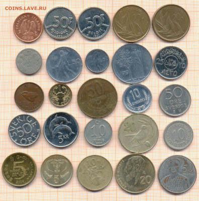 монеты разные 4 от 5 руб. фикс цена - лист 4 001