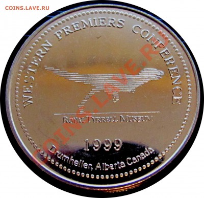 E75 Жетон Канада 1999 Мамонт до 10.12 в 22°° - E75 Token Mammoth_2