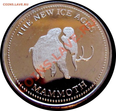 E75 Жетон Канада 1999 Мамонт до 10.12 в 22°° - E75 Token Mammoth_1