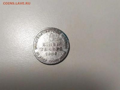 6 таллера 1838 Германия - 15938699611