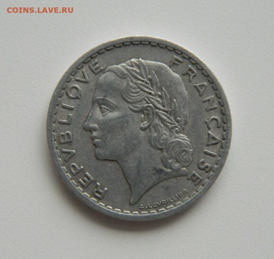 Франция 5 франков 1947 г. до 29.11.22 - DSCN4590.JPG