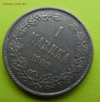 1 Markka 1908 (2).  до 27.11.22.  22-00 мск - 1.JPG