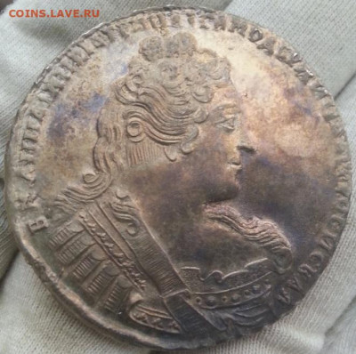 1 Рубль 1733 год Анна красивывый - ол55яыц