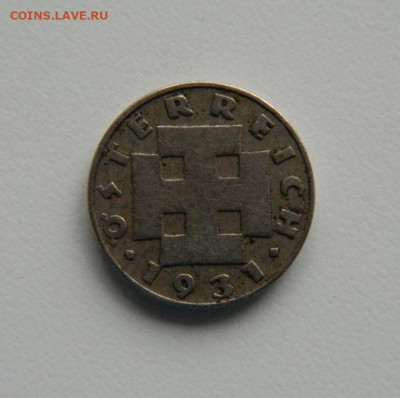 Австрия 5 грошей 1931 г. до 01.12.22 - DSCN4677.JPG