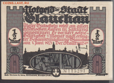 Германия 1921 ноттельды (8) до 03 12 - 8а