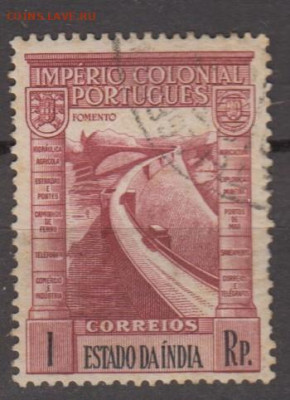 Колонии 1938 Индия Порт  1м 1р до 03 12 - 294