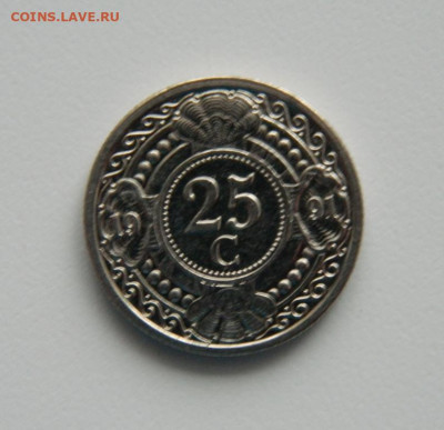 Нидерландские Антилы 25 центов 1991 г. до 01.12.22 - DSCN4760.JPG