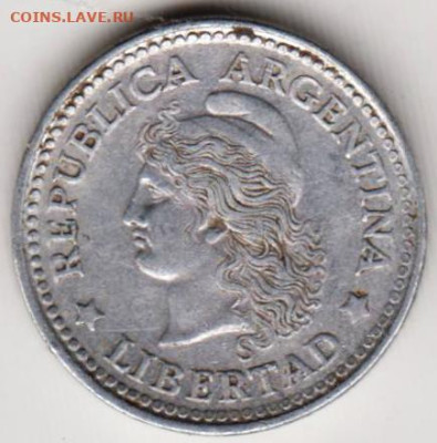 АРГЕНТИНА 5 сентаво 1973 г. до 05.12.22 г. в 23.00 - 051