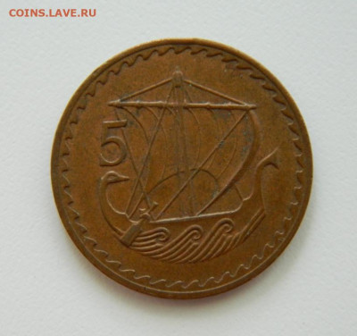 Кипр 5 милс 1963 г. (Парусник). до 05.12.22 - DSCN1241.JPG