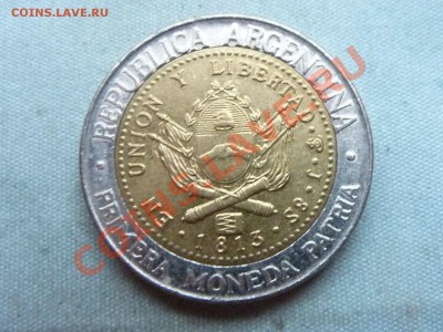 АРГЕНТИНА 1 песо 2008г. БИМЕТАЛЛ до 10.12.11 в 22-00 - MEMO0027.JPG