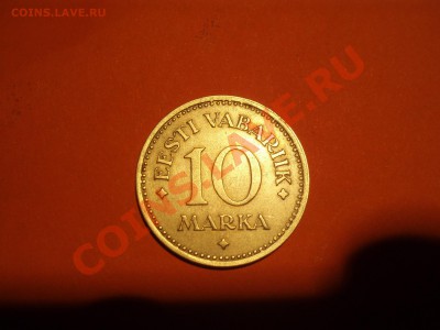 Эстония 10 марок 1925 не плохая - PC047739