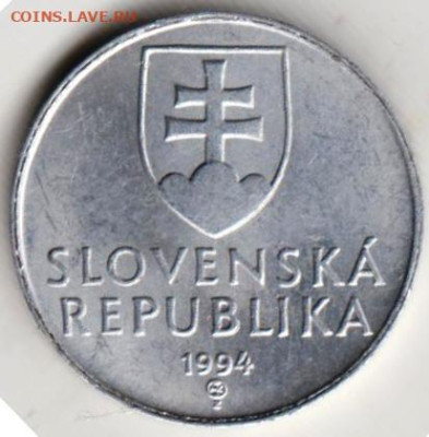 СЛОВЕНИЯ 10 геллеров 1994 г. до 06.12.22 г. в 23.00 - 067
