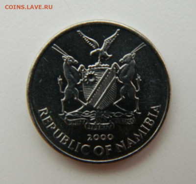 Намибия 5 центов 2000 г. (Юбилейная) Фауна до 06.12.22 - DSCN1542.JPG