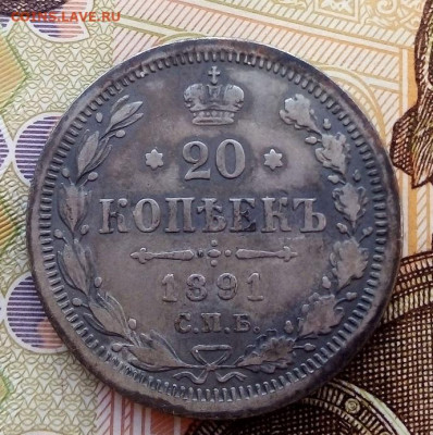 20 КОПЕЕК 1891  АГ   01.12.2022 г. 22-10 мск - IMG_20221130_142437---1891-3