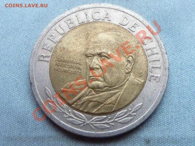 БИМЕТАЛЛ ЧИЛИ 500 ПЕСО  2001г.КАРДИНАЛ до 10.12.11 в 22-00 - MEMO0066.JPG