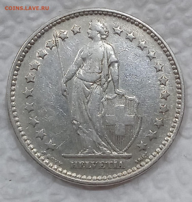 Швейцария 2 франка 1921 до 4.12 - IMG_20221130_185030