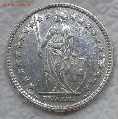 Швейцария 2 франка 1953 до 4.12 - IMG_20221130_185232