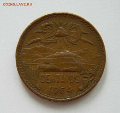 Мексика 20 сентаво 1964 г. до 06.12.22 - DSCN1270.JPG