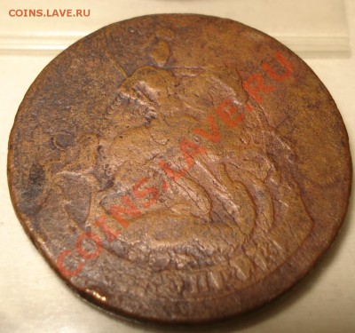 2 копейки 1757 перечекан - 2 коп 1757 рев.JPG