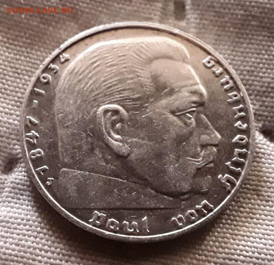 Германия. 2 марки 1937 г. J. До 04.12.22. - 20221201_143448