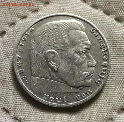 Германия. 2 марки 1938 г. А. До 04.12.22. - 20221201_150231