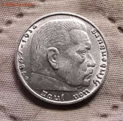 Германия. 2 марки 1939 г. D. До 04.12.22. - 20221201_151200