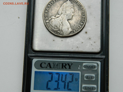 1 рубль 1783 г СПБ  ИЗ  до  7.12.2022  22-00 - DSCN8535