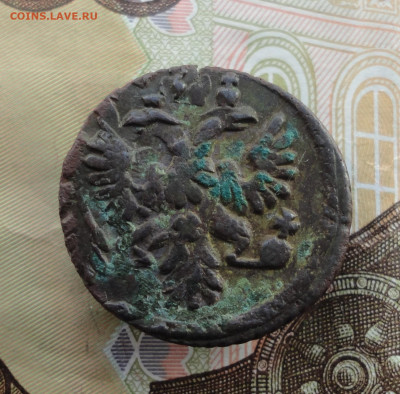 Кладовая полушка 1735 года с двойным ударом. До 4.12.22. - DSC03202.JPG