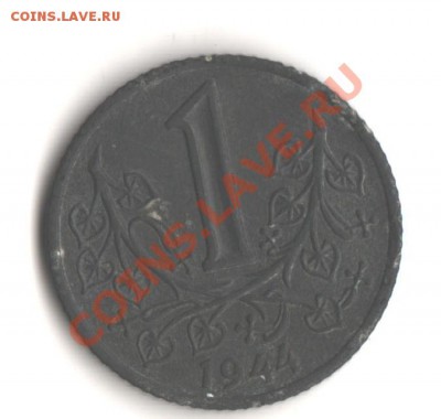 1 крона 1944 Чехия. - 006
