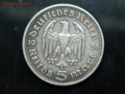 5 марок  А  Германия 1936 г до 8.12.2022   22-00 - DSCN8586