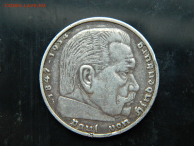5 марок  А  Германия 1936 г до 8.12.2022   22-00 - DSCN8584