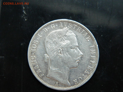 1 флорин  А  Австрия 1856 г до 8.12.2022 22-00 - DSCN8613