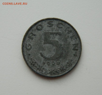 Австрия 5 грошей 1968 г. (Цинк) до 08.12.22 - DSCN4938.JPG