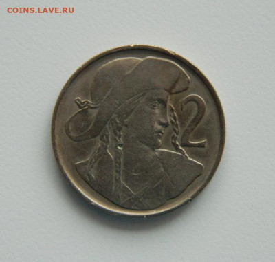 Чехословакия 2 кроны 1948 г. до 08.12.22 - DSCN4813.JPG