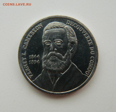 Конго 50 сантимов 2002 г. (Юбилейная) Фауна до 08.12.22 - DSCN1601.JPG