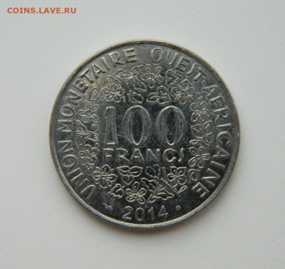 Западная Африка (ВСЕАО) 100 франков 2014 г. до 08.12.22 - DSCN4921.JPG