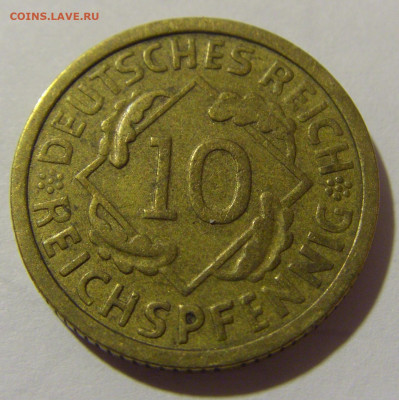 10 пфеннигов 1930 G Германия №1 09.12.2022 22:00 МСК - CIMG2753.JPG