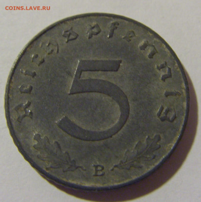5 пфеннигов 1940 В Германия №2 09.12.2022 22:00 МСК - CIMG2793.JPG