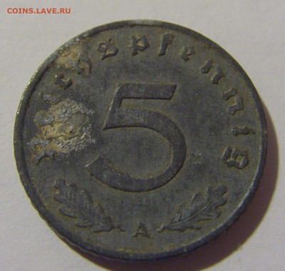5 пфеннигов 1941 А Германия №1 09.12.2022 22:00 МСК - CIMG2813.JPG
