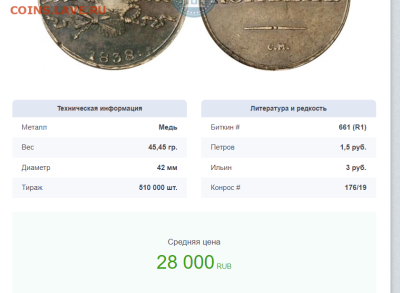 10 копеек 1838 см - 2аа1